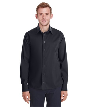 Men's Crown  Collection™ Stretch Broadcloth Untucked Shirt