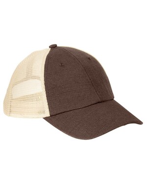 Washed Hemp Blend Trucker Hat