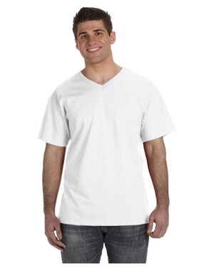 5 oz., 100% Heavy Cotton HD V-Neck T-Shirt