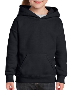 18500B Gildan Youth Heavy Blend Hooded Hoodie Fleece Pullover Sweatshirt S-XL 