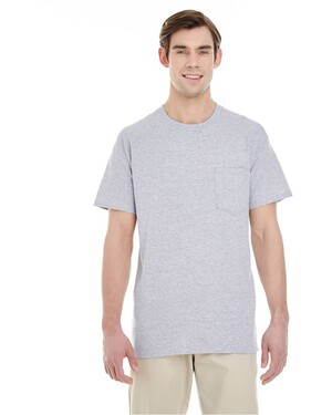 Gildan Men/'s Pocket T Shirt Heavy Cotton Short Sleeve Blank Tee Top Shirts G530