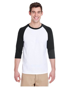 Gildan 5700 Heavy Cotton 3/4 Sleeve Raglan - BlankShirts.com