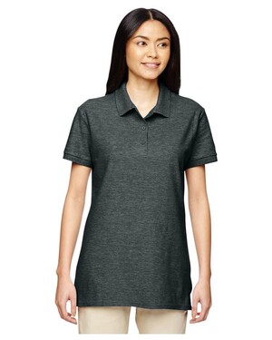 gildan black polo shirt