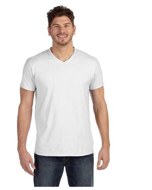 4.5 oz., 100% Ringspun nano-T V-Neck T-Shirt