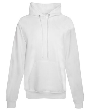 hanes white zip up