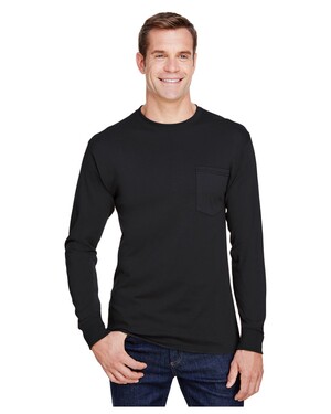 Adult Workwear Long-Sleeve Pocket T-Shirt