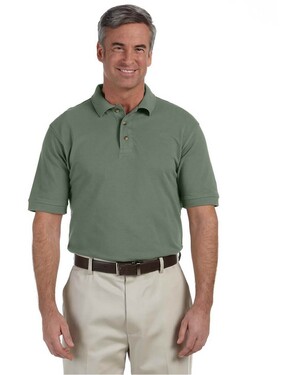 Men's Short-Sleeve Pique Polo