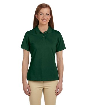 Women's Short-Sleeve Pique Polo