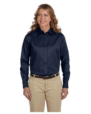 Women's Twill Shirt with Stain-Release