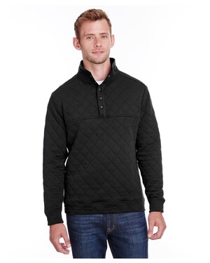 Adult Quilted Snap Pullover