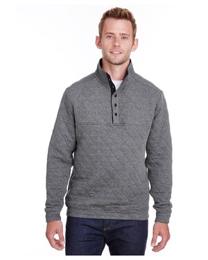 Adult Quilted Snap Pullover