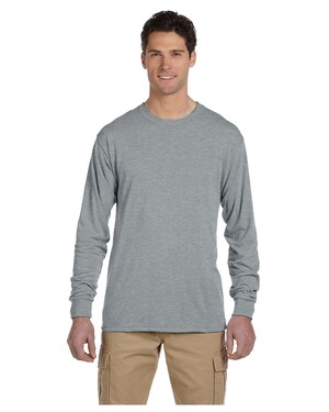 5.3 oz., 100% Polyester Long-Sleeve T-Shirt