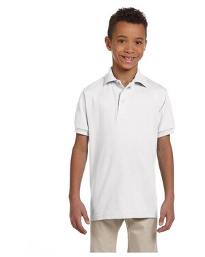Youth 50/50 Polo Shirt with SpotShield
