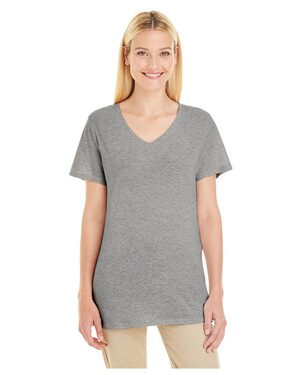 Women's 4.5 oz. TRI-BLEND V-Neck T-Shirt