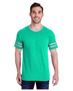 Adult 4.5 oz. TRI-BLEND Varsity Ringer T-Shirt
