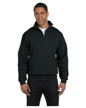 Quarter-Zip Sweatshirt with Cadet Collar