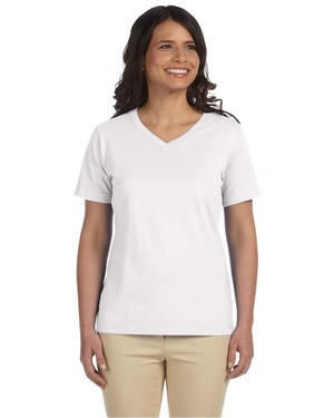 Women's Combed Ringspun Classic Fit V-Neck T-Shirt