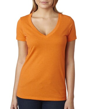 H/O KC Logo- Next Level - Women's Triblend Deep V - Dancewear