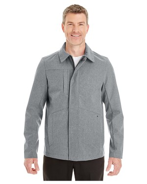 Men's Edge Soft Shell Jacket with Fold-Down Collar