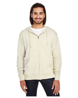 Unisex Triblend French Terry Full-Zip Hoodie
