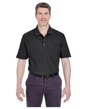 Adult Classic Pique Polo with Pocket