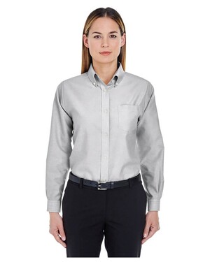 Women's Classic Wrinkle-Resistant Long-Sleeve Oxford
