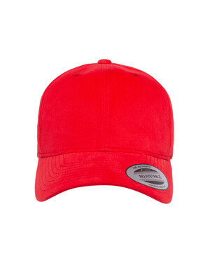 6-Panel Brushed Cotton Twill Mid-Profile Hat