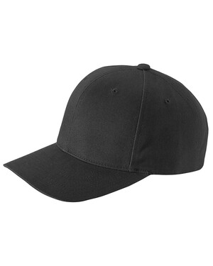 6-Panel Brushed Cotton Twill Mid-Profile Hat