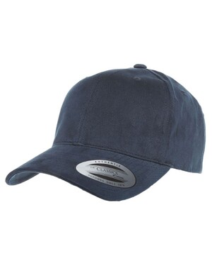 6-Panel Brushed Cotton Twill Mid-Profile Hat