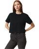American Apparel 102 Women's Fine Jersey Slightly Cropped Boxy T-Shirt