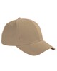 Big Accessories BX002 6-Panel Brushed Twill Structured Hat