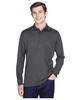 Core 365 88192P Adult Pinnacle Performance Pique Long-Sleeve Polo with Pocket