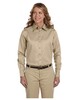 Harriton M500W Women's Twill Shirt with Stain-Release