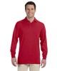 Jerzees 437MLR Long-Sleeve Polo Shirt with Spotshield
