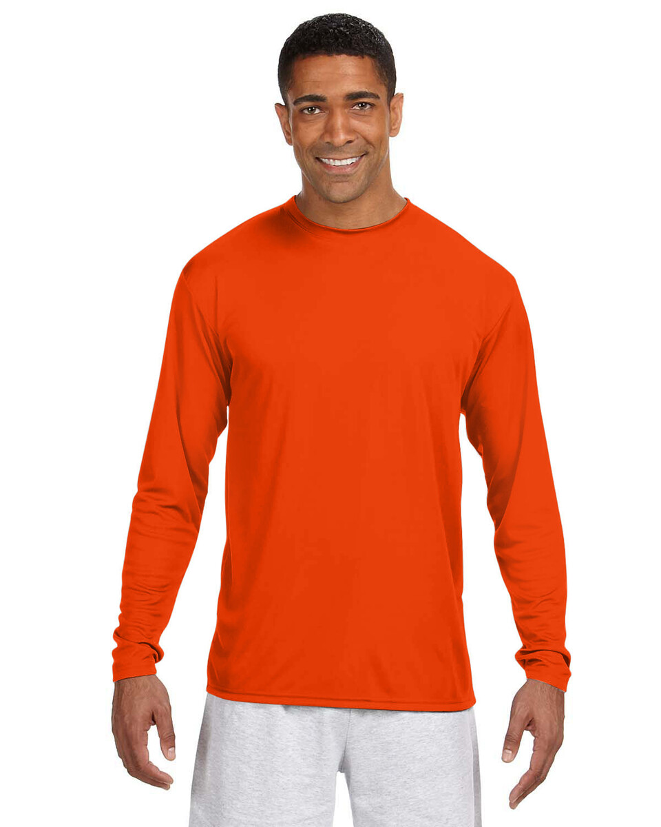 A4 N3165 Long-Sleeve Cooling Performance T-Shirt - BlankShirts.com