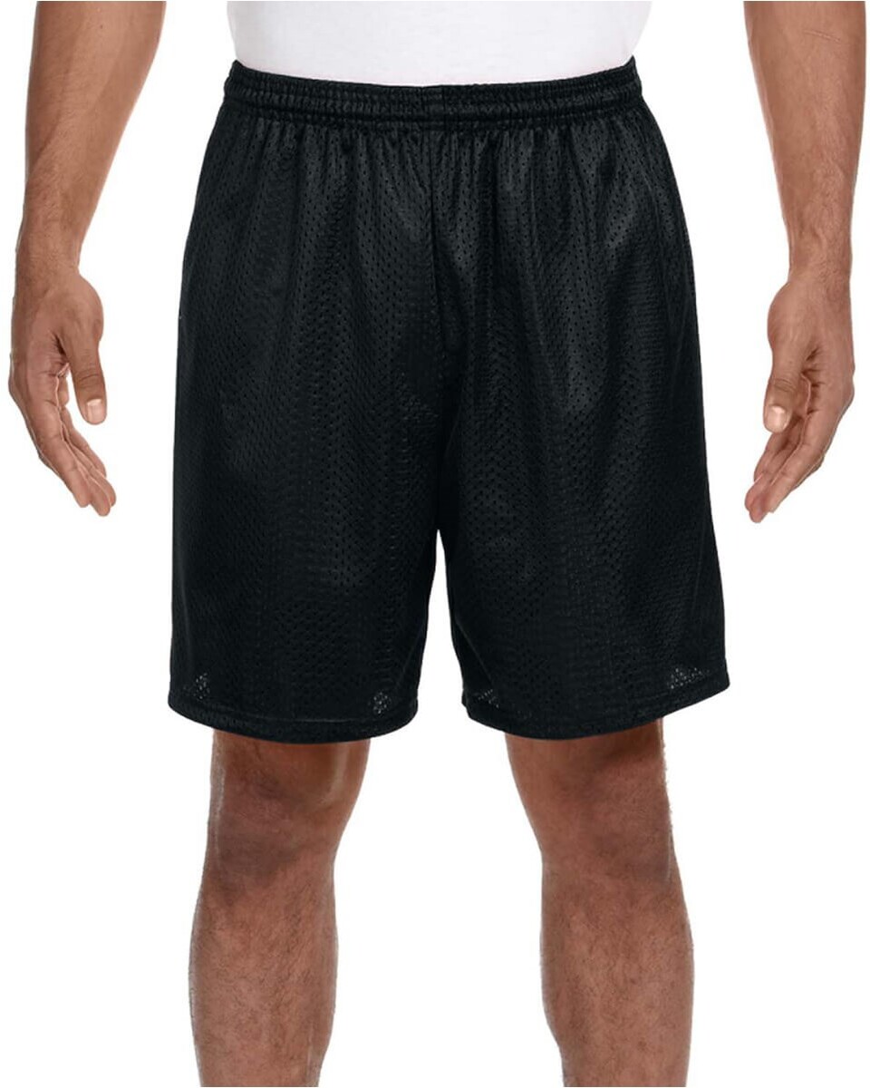 A4 N5293 Seven Inch Inseam Mesh Shorts - BlankShirts.com