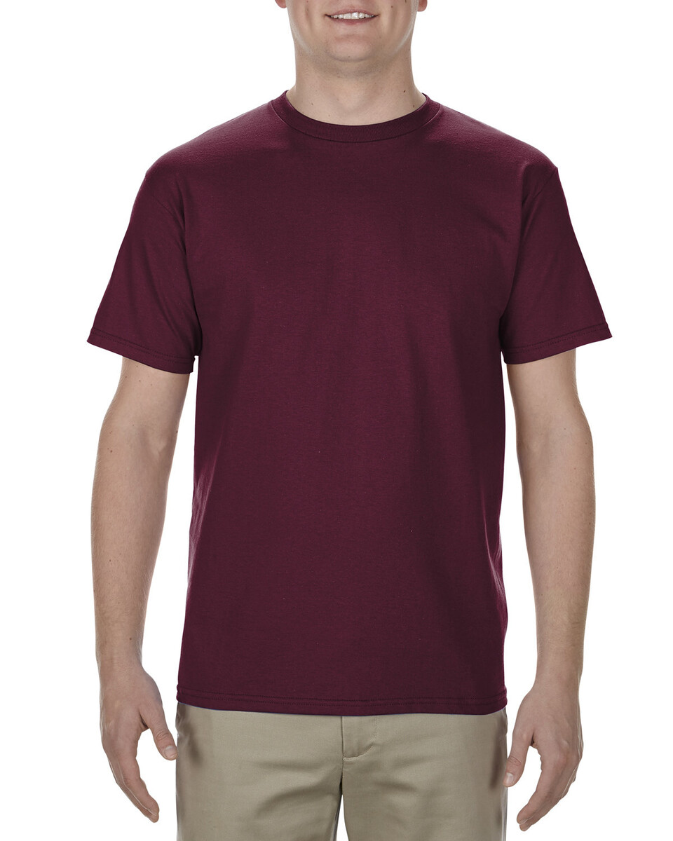 American Apparel 1701 Adult 5.5 oz. 100% Soft Spun Cotton T-Shirt ...