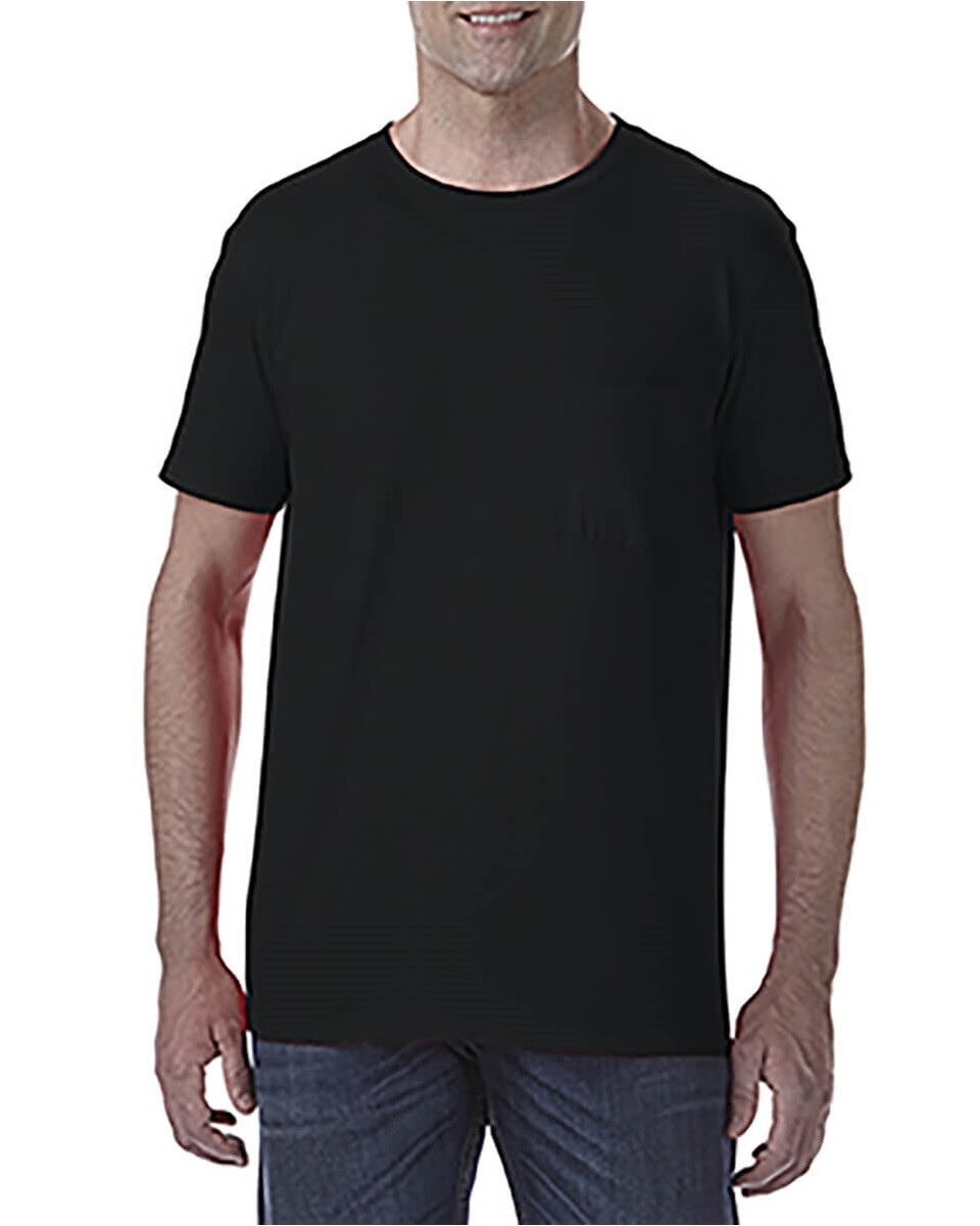 Anvil 983 Adult Lightweight Pocket T-Shirt - T-ShirtWholesaler.com