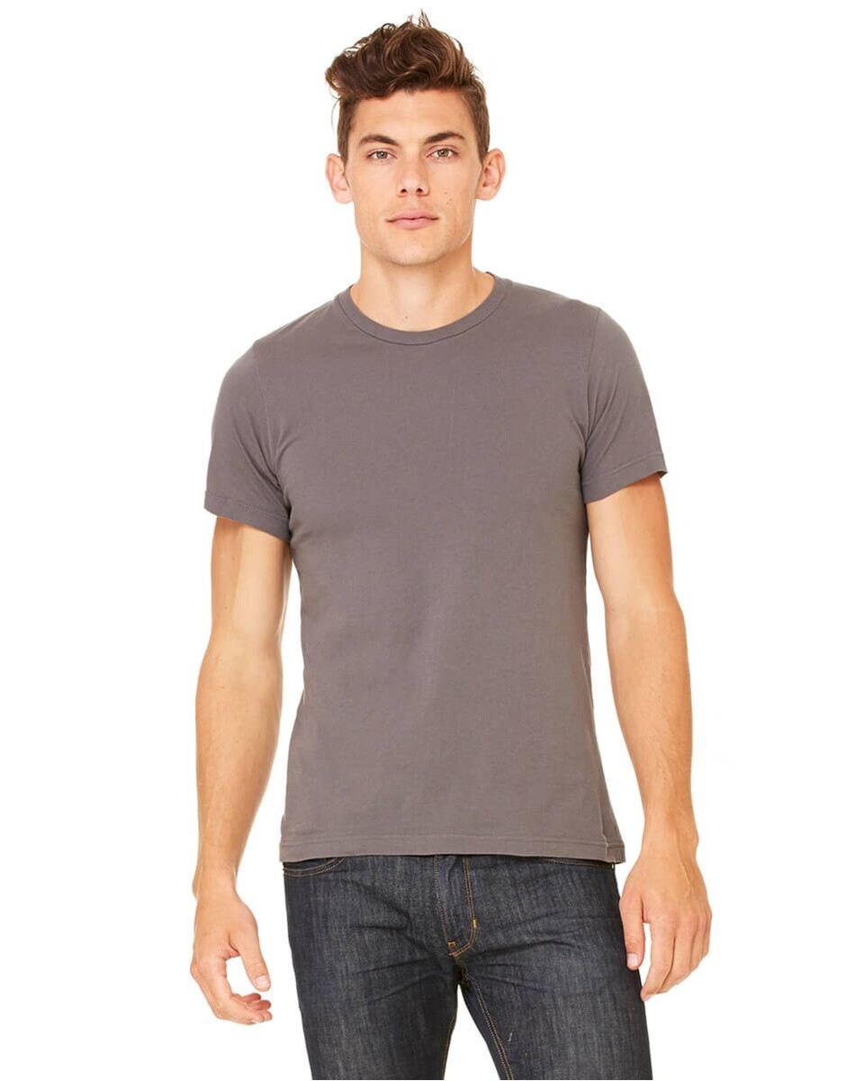 Bella + Canvas 3001U Unisex Made in the USA 4.2 oz. Jersey T-Shirt ...