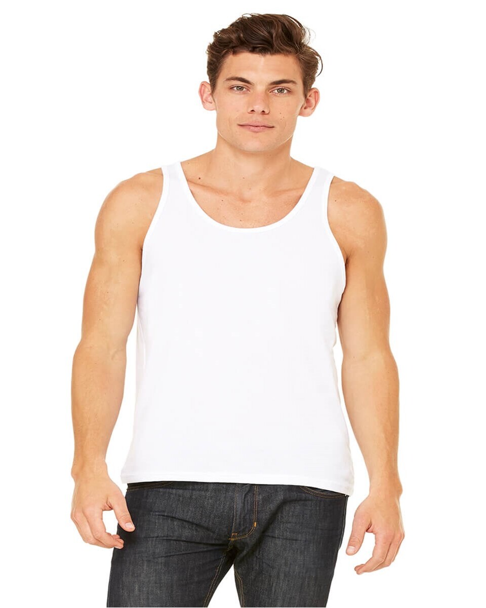 Bella + Canvas 3480 Unisex Jersey Tank Top - BlankShirts.com