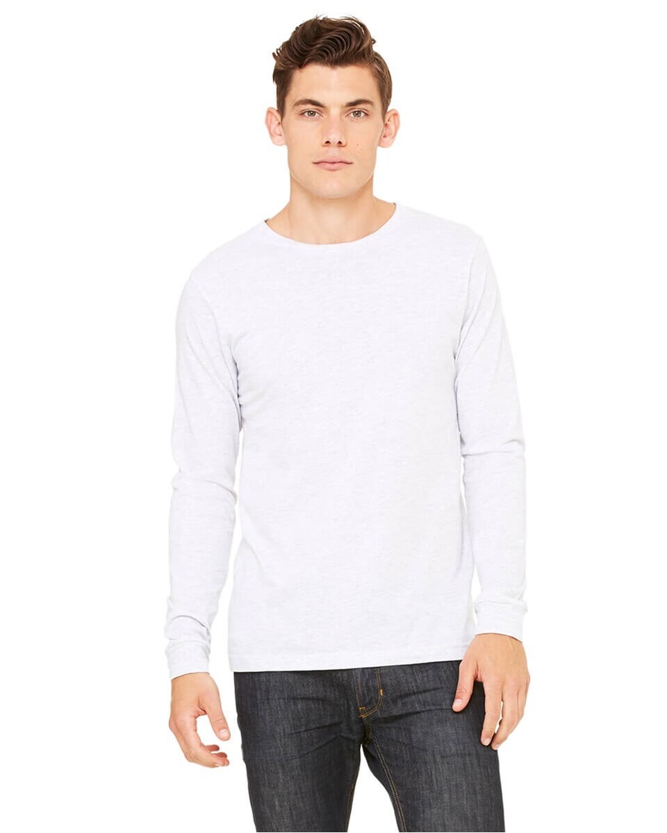 Bella + Canvas 3501 Unisex Long Sleeve T-Shirt - BlankShirts.com