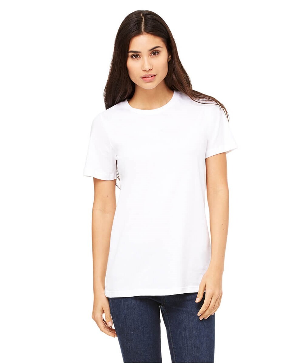 Bella + Canvas 6400 Women's 4.2 oz. Missy Fit Crew Neck Jersey ...