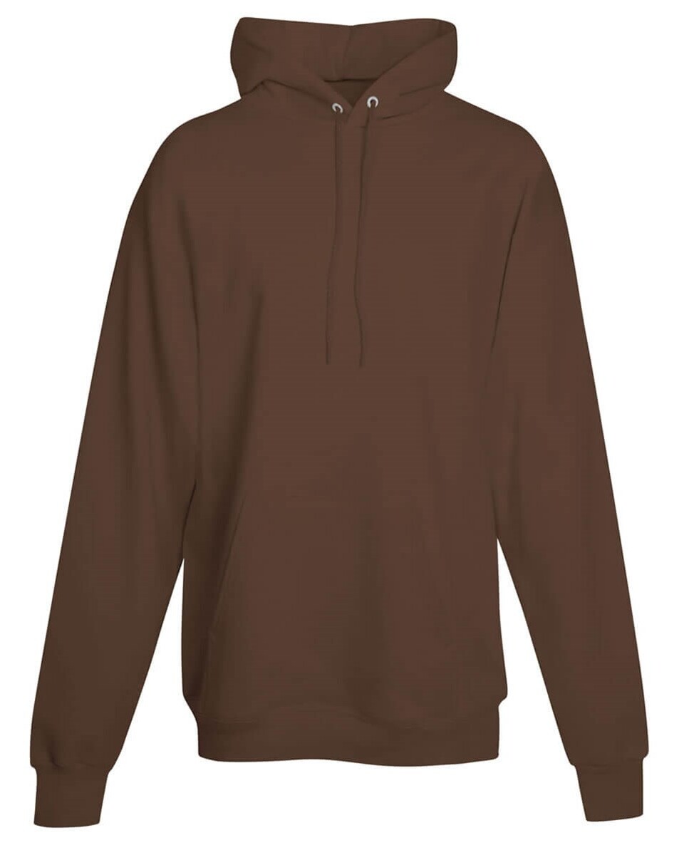 Hanes Men's Ultimate Cotton Pullover Hoodie - 9.7 Oz Heavyweight Fleece, Black, Size S