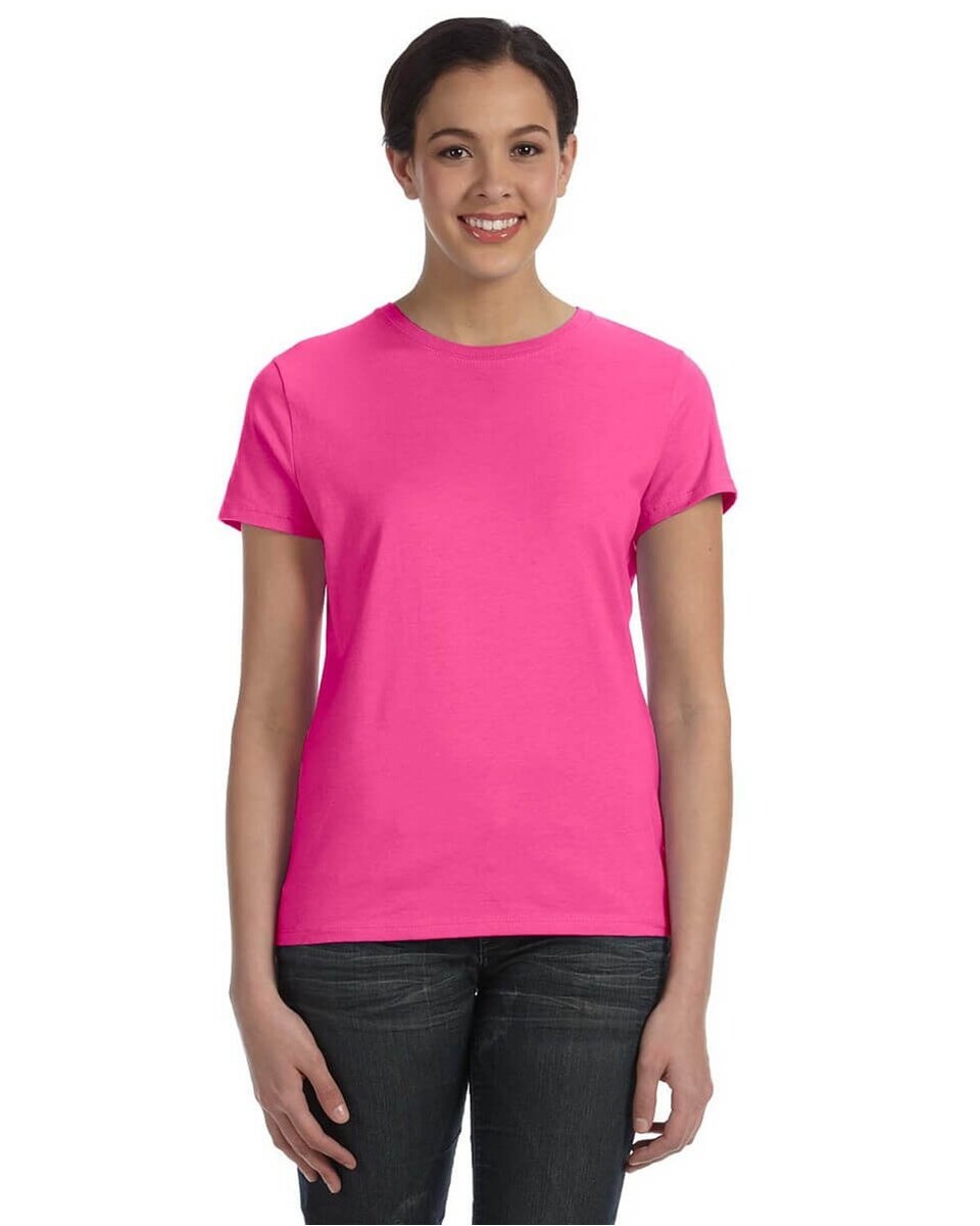 Hanes SL04 Women's Perfect-T T-Shirt - BlankShirts.com
