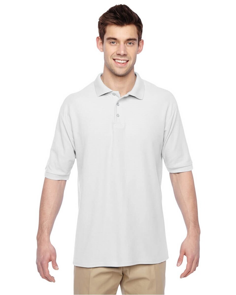 Jerzees 537MR Men's 5.3 oz., 65/35 Easy-Care Polo Shirt - BlankShirts.com