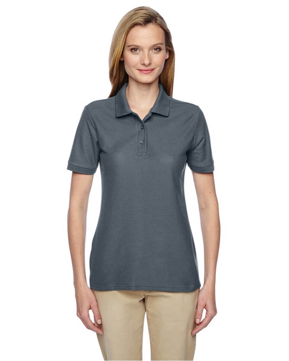 Jerzees 537WR Women's 5.3 oz., 65/35 Easy-Care Polo Shirt - BlankShirts.com