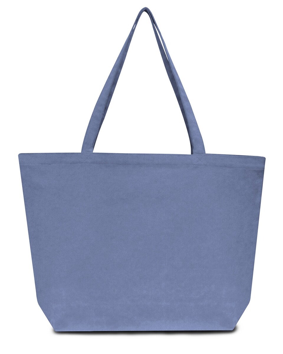 Liberty Bags LB8507 Seaside Cotton 12 oz. Pigment-Dyed Large Tote ...