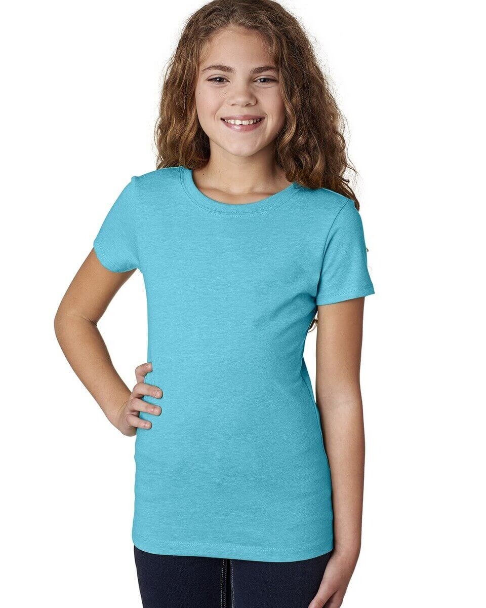 Next Level Apparel 3712 Girls' Princess CVC T-Shirt - BlankShirts.com