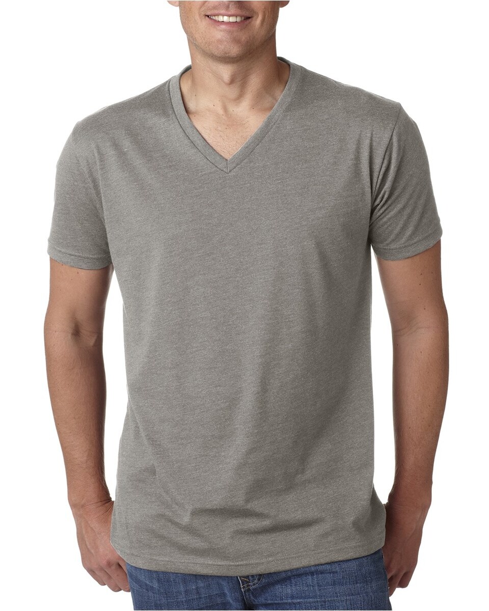 Next Level Apparel 6240 Men's Premium CVC VNeck TShirt