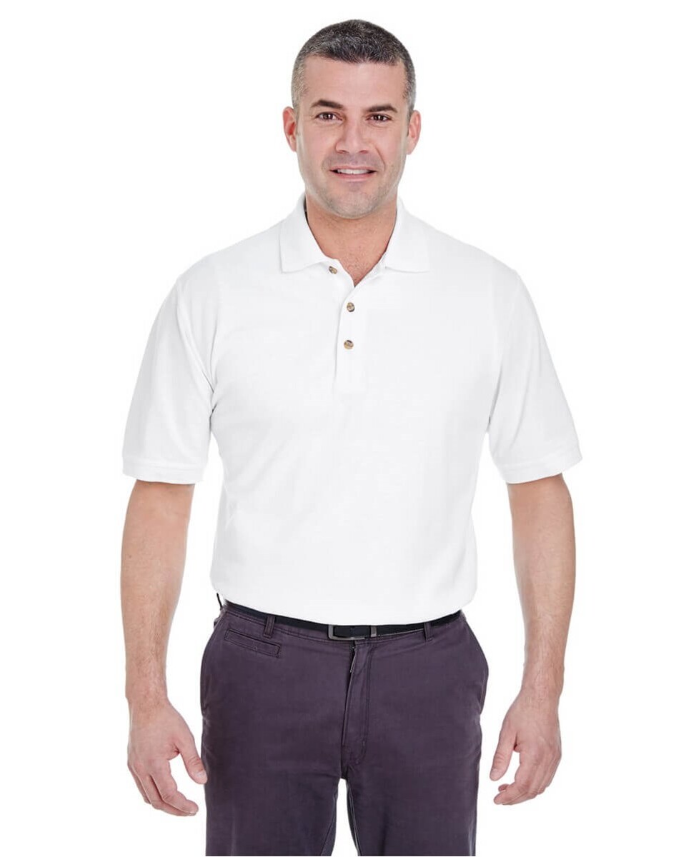 UltraClub 8535 Men's Classic Pique Polo - BlankShirts.com